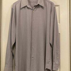 Tommy Bahama long sleeve silk/wool button down